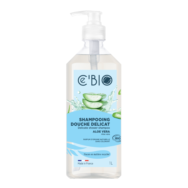 Organic Aloe Vera Shower Gel & Shampoo - Ce'Bio