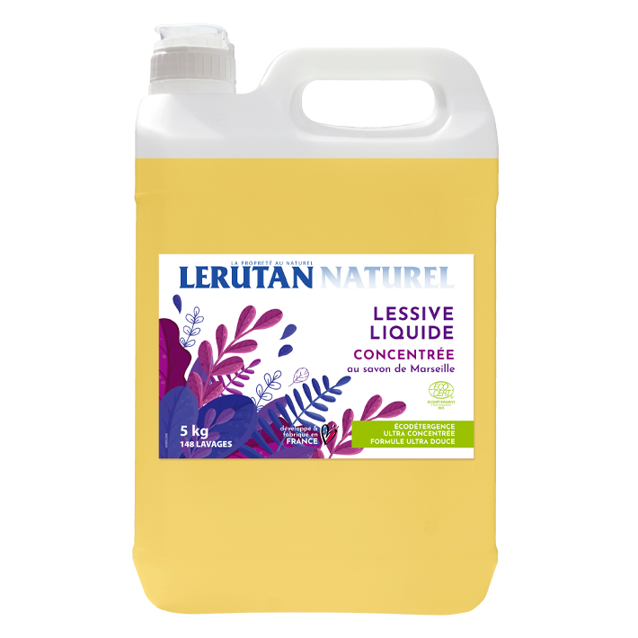 Lessive Liquide Concentrée Au Savon De Marseille – Lerutan