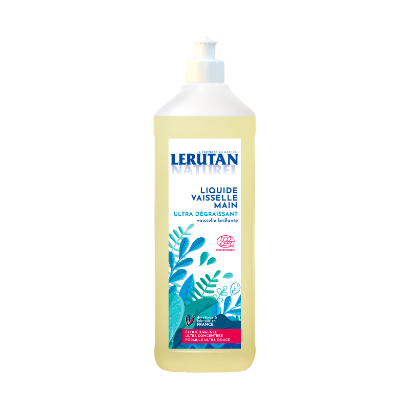Liquide Vaisselle Main Ultra Dégraissant - Lerutan
