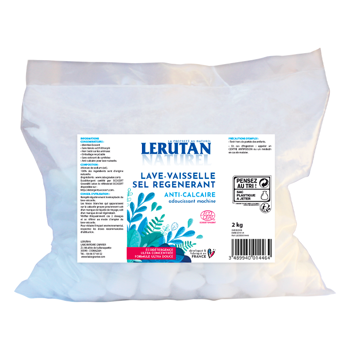 Sel regénérant lave-vaisselle 2,5 kg Etamine du lys