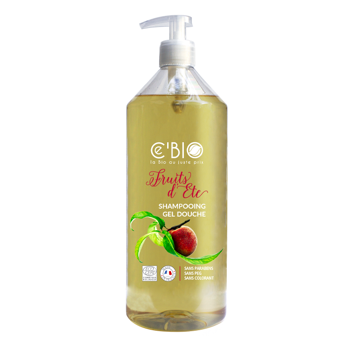Organic Summer Fruit Shower Gel & Shampoo Ce’Bio